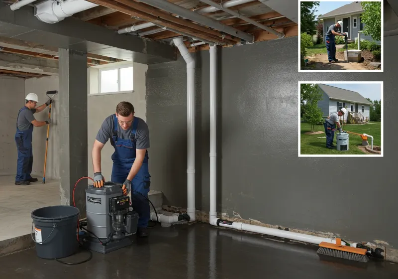 Basement Waterproofing and Flood Prevention process in Haywood County, NC